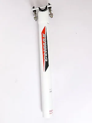 148g34.9x350mm Climax SP02C 3K Gloss Carbon Seatpost Ti Hardware Road MTB White • $85