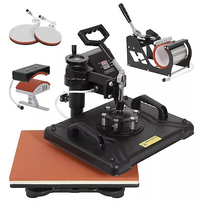 5 In 1 Heat Press Machine 12 X15  Heat Transfer Machine Sublimation Swing Away • $158.58