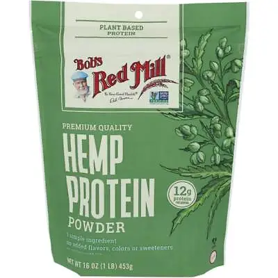 Bob's Red Mill Premium Quality Hemp Protein Powder 16 Oz Pkg • $18.99