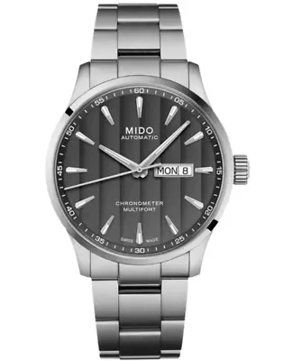 New Mido Multifort M Chronometer Automatic Men's Watch M038.431.11.061.00 • $879.78