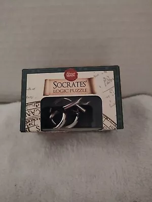 Hard Nails Puzzle - Metal Brainteasers - Socrates Logic Puzzle • $16.99