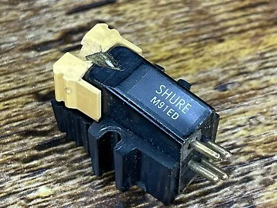 Shure M91ED Stereo Phono Cartridge   GOOD COILS. NEEDS NEW STYLUS. • $15