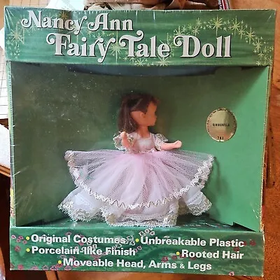 $9 • Buy Vintage DOLL Nancy Ann Fairy Tale Series CINDERELLA 703 RARE 1960s NOS In BOX