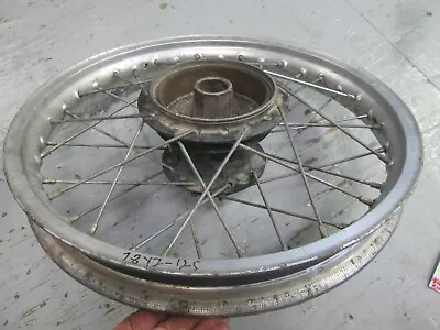 Vintage 1977 - 1978 Yz125 / 1977 - 1979 Yz100 Rear Wheel Unit  1w1-25311-00-98 • $89.95