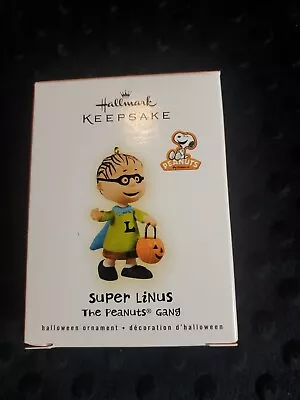 2009 Hallmark SUPER LINUS Ornament Peanuts Gang Halloween • $10