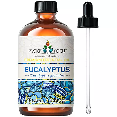 4oz Eucalyptus Essential Oil 100% Pure Natural Diffuser Aromatherapy Skin Candle • $11.99