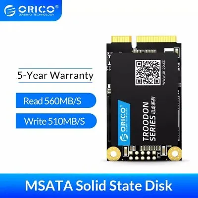 ORICO MSATA 128GB 256GB SSD Internal Laptop Solid State Drive 6Gbp For PC Laptop • $45.98