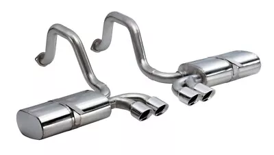 Corsa 97-04 For Chevrolet Corvette C5 Z06 5.7L V8 Polished Sport Axle-Back Ex... • $1996.99