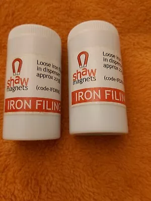 £8.50 • Buy Iron Filings,450g Bundle Of 2 (magnet, Magnetism, Antique Rusted Texture Effect)