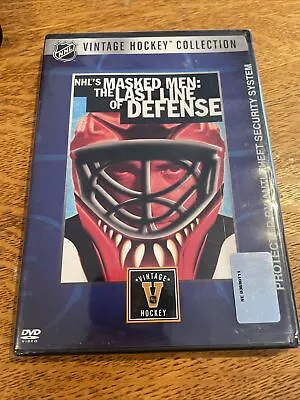 Sealed NHL's Masked Men - The Last Line Of Defense Vintage Hockey Collection DVD • $10.29