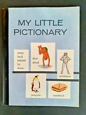  My Little Pictionary   Scott Foresman And Co1964 Vintage A Language Arts Book • $7.55