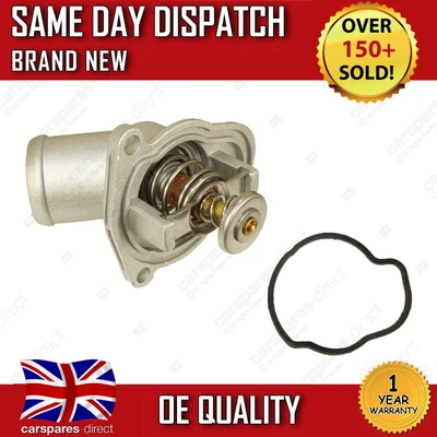 £14.95 • Buy Vauxhall Corsa D Thermostat & Housing 1.0 / 1.2 / 1.4 W/ Seal 2006-2014