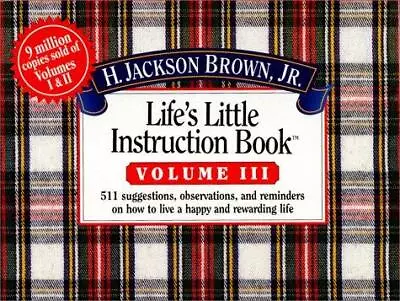 Life's Little Instruction Book: V. 3 • £3.50