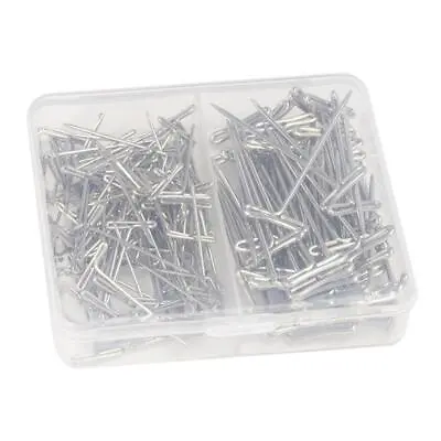 Package Of 160pcs Steel T-PINS 1 Inch And 1.5 Inch Long For Sewing Crafts Memos • £5.69