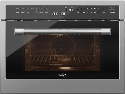 KM-CWO24-SS 24 Inch Built-in Convection Oven And Microwave Combination With Broi • $1619.77