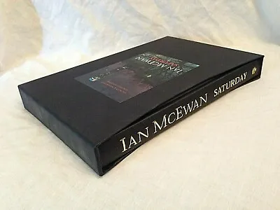 RARE COLLECTORS Ian McEwan SATURDAY 1st/1st Cape 2005 SIGNED Limited Edition • £55.95