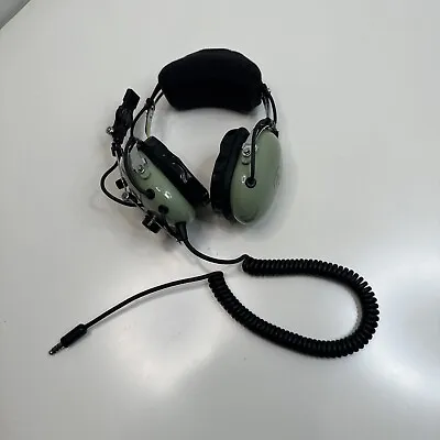 David Clark H10-76 Aviation/Helicopter Pilot Air Traffic Communications Headset • $100