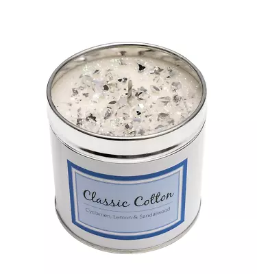 Seriously Scented Candle Tin Classic Cotton • £14.49