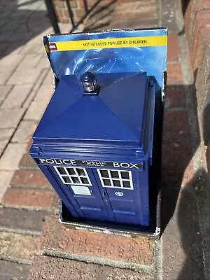 $39 • Buy Doctor Who Tardis Cookie Jar Lights & Sounds New Needs Batteries￼