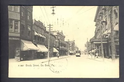 Brady Street Du Bois Pennsylvania 1906 Vintage Postcard • $7.75