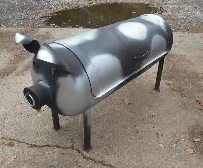 £200 • Buy  Pig BBQ/Large Wood Burner/ Charcoal, Made From Recycled Bespoke 47kg Gas Bottle