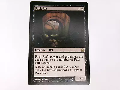 MTG ~ Pack Rat (073/274) ~ Return To Ravnica ~ Regular English Rare ~ LP • $4.50