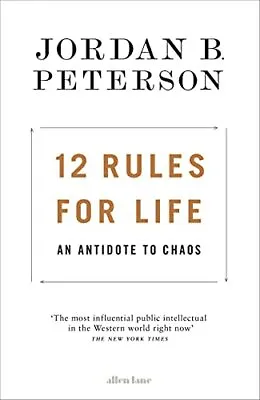 12 Rules For Life: An Antidote To Chaos Peterson 9780241351635 Free Shipping. • $55.94