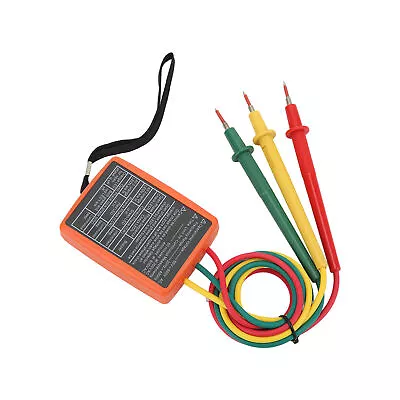 3 Phase Rotation Meter 3 Phase Rotation Tester SM852B With Clip For Factory For • $23.09