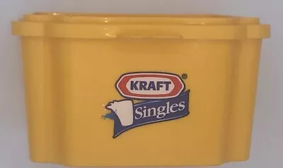 Kraft Singles American Cheese Plastic Storage Container Vintage Happy Sandwich • $20