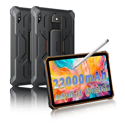 Blackview Active 8 Rugged Tablet Android 13 12GB 128GB Tablet PC 22000mAh Stylus • $389.99