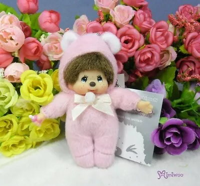 2680  Monchhichi 10cm Plush Birthday Mascot Birth Stone Keychain October ~ SALES • $11.95