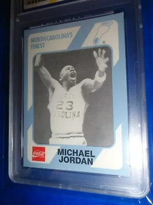 1989 UNC Collegiate Collection Michael Jordan Card #65 WCG 10 Gem Mint • $68