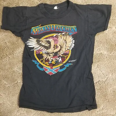 Molly Hatchet Vintage Concert T Shirt Beatin The Odds • $28