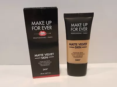 Makeup Forever ~ Matte Velvet Skin ~ Full Coverage Foundation ~ Y375 ~ NIB • $27.99