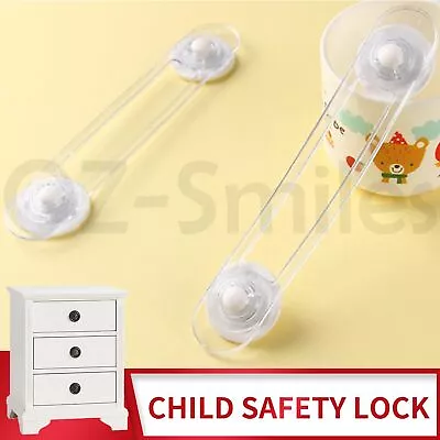 $7.45 • Buy Baby Kids Safety Home Locks Protecter Door Fridge Drawer Proof Latches Set