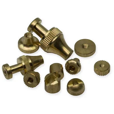 Clock Pendulum Regulating Nuts & Guides Brass Wall Clocks Mantle Parts Repairs • £13.95