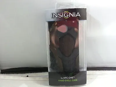 Insignia Hard Shell Soft-Touch Case For HTC One Cell Phones - Black • $6.95