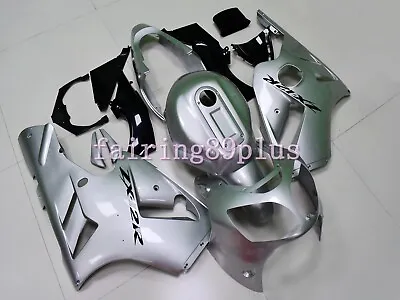 Silver ABS Injection Fairing Kit Fit For 2000-2001 ZX12R ZX1200A • $557.10