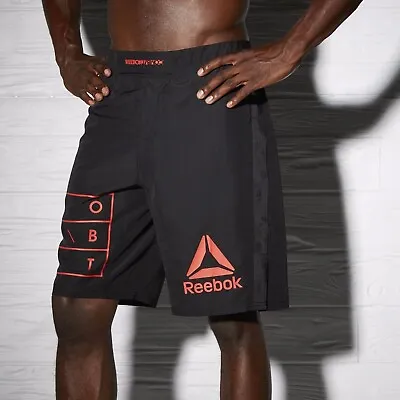 New Men's REEBOK RNF MMA Short - S99251 - UFC Training - MSRP $65 • $39.99