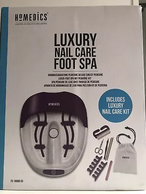 HoMedics Aubergine Luxury Nail Care 🦶 Foot Spa And Massager 🦶parts & Repairs! • £8