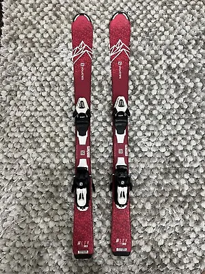 Salomon Alpine Ski With Bindings 110cm • $109