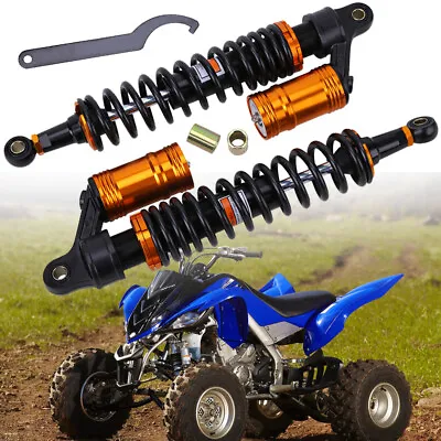 15 3/4  400MM Air Shocks Absorbers For Honda TRX Yamaha Raptor Quad Go Kart ATV • $116.51