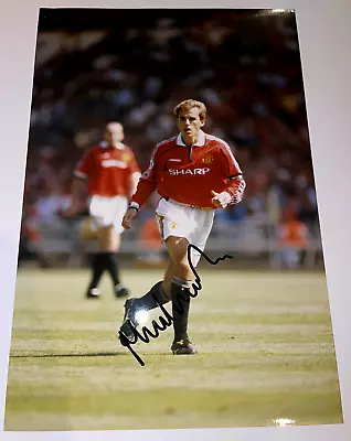 Phil Neville Signed Photo Coa Autograph Man Utd Manchester United • £14.99