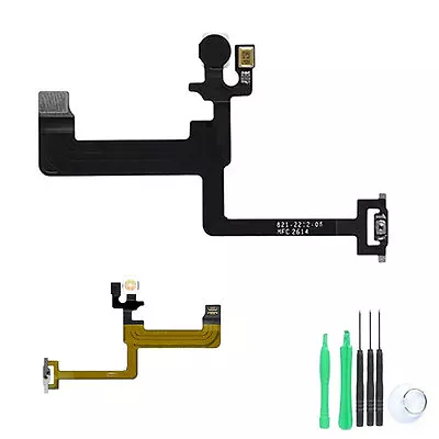 IPhone 6 (4.7 ) Power On Off With Mic & LED Light Flash Flex Cable Ribbon • £2.95