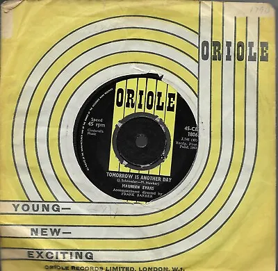 Maureen Evans  Tomorrow Is Another Day  7  Vinyl 70's Pop Rock UK Oriole 1806 • £2.99