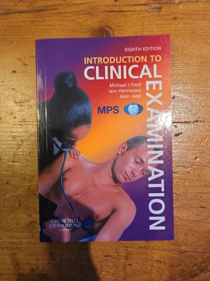 £7 • Buy Introduction To Clinical Examination By Ford, M. J. Et Al - New