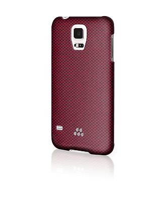 Evutec Karbon S Series Sleek Snap Case For Samsung Galaxy S5 - Black/Red • $6.75