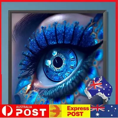 $11.19 • Buy 5D DIY Full Round Drill Diamond Painting Art Eye Kit Home Decoration (B6690)