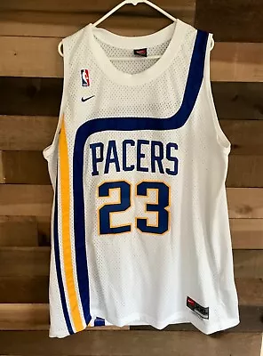 VTG Nike Indiana Pacers Ron Artest Rewind Basketball  Jersey Size XX-Large Long • $75.05