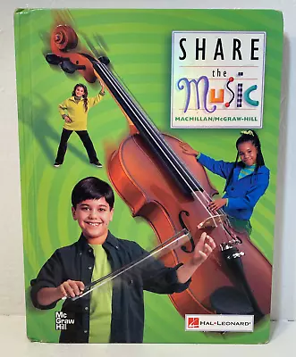 Share The Music 3rd  Grade 3  School Music Teaching Book (Macmillen/McGraw-Hill) • $30